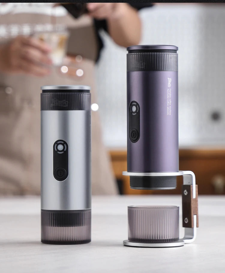 Bincoo Camping Portable Coffee Machine，Electric Wireless Heating Concentrate Extraction Espresso Machine，Design RedDot Award Hot