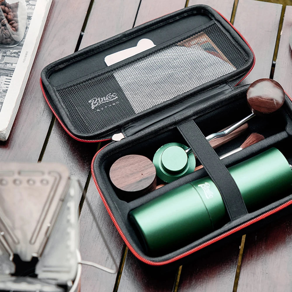 Portable Hand-shaking Bean Grinder Storage Bag Coffee Grinder Protective Case Portable Takeaway Bag Coffee Utensils Storage Bag