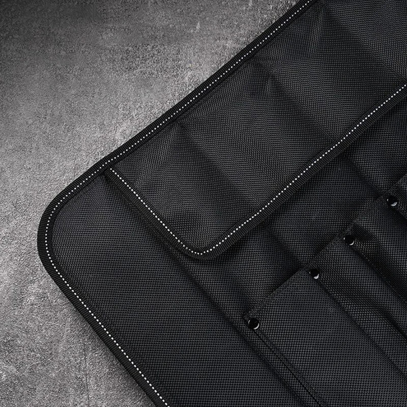 6 Pockets Cooking Chef Knife Roll Bag Kitchen Cutter Storage Holder Outdoor Camping Travel Portable Carry Knives Protective Case